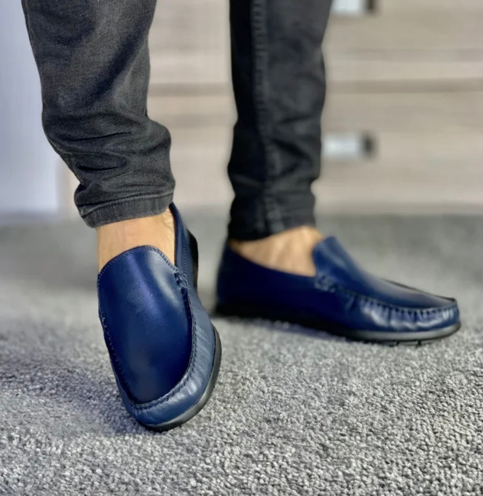 Simple Mocassins en Cuir REF 301